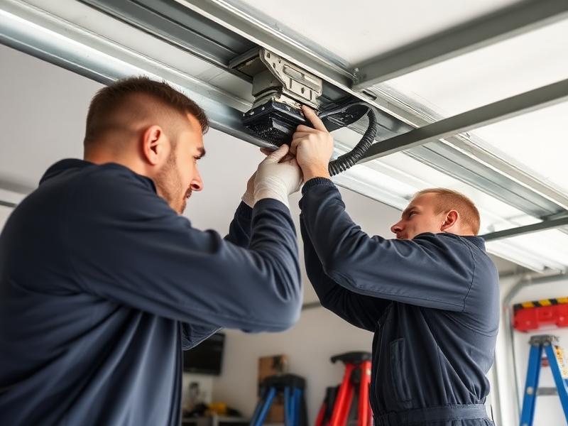 Repair garage door service in Westport